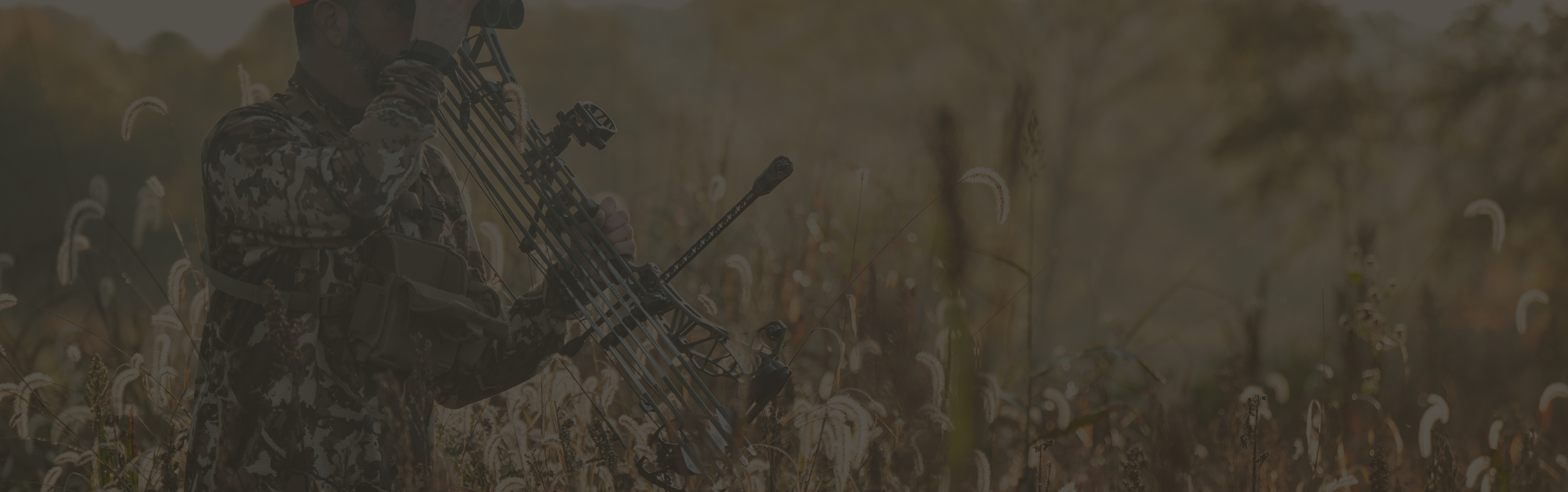 Hunter in field